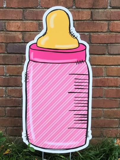 PINK BABY BOTTLE