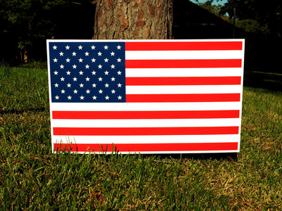 American Flag_July 4th - Northside Yard Cards