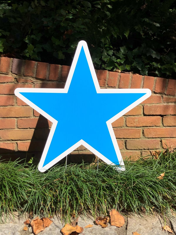 GIANT STAR│BLUE (24 IN.)