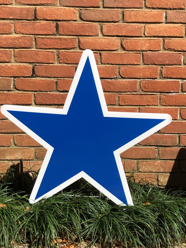 GIANT STAR│NAVY  (24 INCHES)